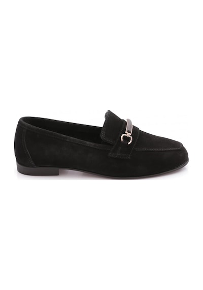 Dgn 3772 Kadin Tokali Loafer Ayakkabi Siyah