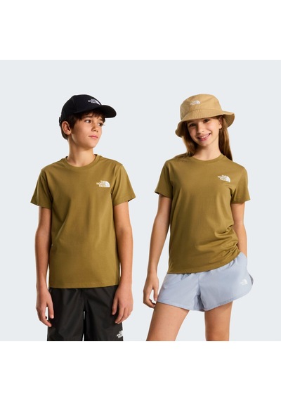 The North Face Teen Sımple Dome Regular Ss Tee Genç Tişört Nf0a87t42el1 Sarı