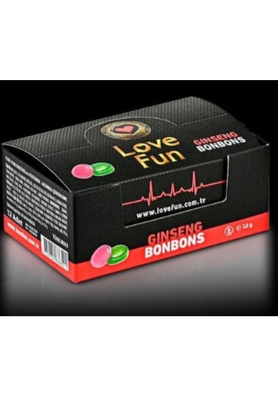 Love Funn Ginseng Bonbon Şeker 12 Teneke Kutu 24 Adet Gizli Gönderim