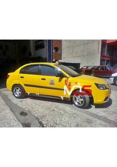 Kia Rio Sedan Marşpiyel Sağ Sol Tk Fiberglass Boyasız