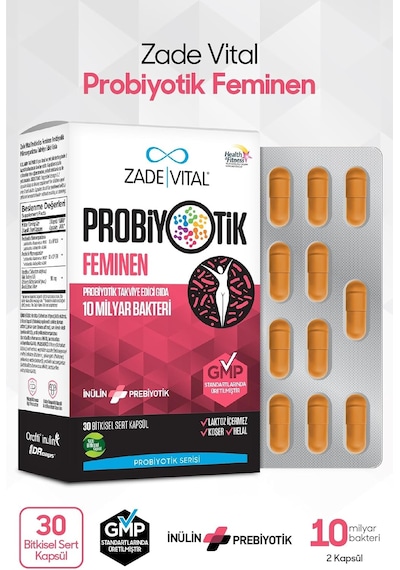 Feminen Probiyotik Takviye Edici Gıda 30 Kapsül 1 X 30 Adet
