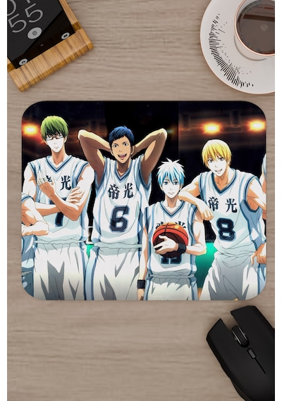 Kuroko No Basket Anime V1 - 22x18 Gaming Kauçuk Kaymaz Taban Mouse Pad Fare Altlığı