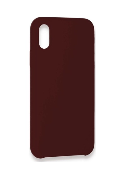 Apple iPhone Uyumlu Xs Max Kılıf Lansman Legant Silikon - Bordo İtdark8660