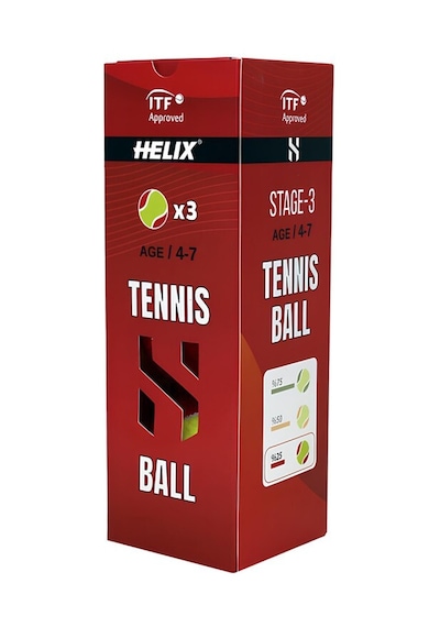 Helix Tenis Topu 4-7 Yaş 3lü Ht-300 Ttf&ıtf Onaylı
