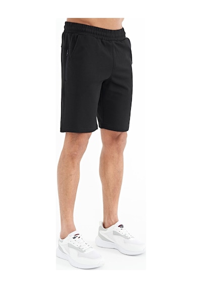 Air Jones Tommy Life Alva Siyah Baskılı Erkek Şort - 81245 Siyah