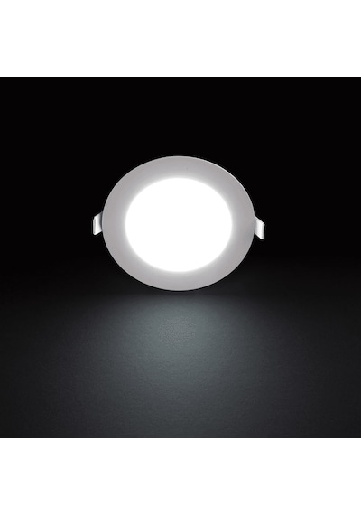 Noas 6w Sıva Altı Yuvarlak Slım Led Panel Beyaz Işık