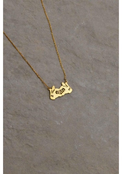 Kişiye Özel El Figürlü 925 Ayar Gümüş Kolye-1658 Kişiye Özel El Figürlü 925 Ayar Gümüş Kolye-1658