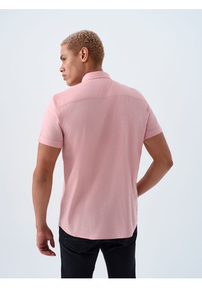 LOFT Regular Fit Erkek Gömlek K.kol Lf2024492 Q1.v1 Pembe LOFT Regular Fit Erkek Gömlek K.kol Lf2024492 Q1.v1 Pembe