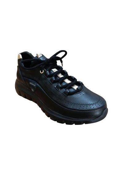 Mammamia D25ya-3485-b Kadın Hakiki Deri Casual Ayakkabı Siyah Siyah