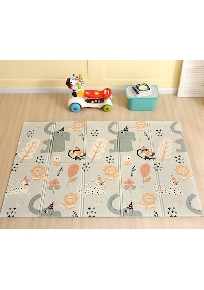 MooieBaby's Circus Katlanabilir Oyun Matı Oyun Halısı 150 X 180 X 1 Cm
