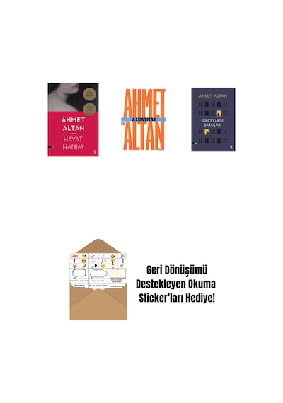Hayat Hanım + Aldatmak - Yalnızlığın Özel Tarihi Cep Boy + Geceyarısı Şarkıları + Okuma Sticker'ları