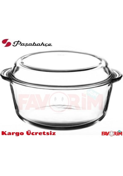 Paşabahçe Kapaklı Yuvarlak Tencere Borcam 59003