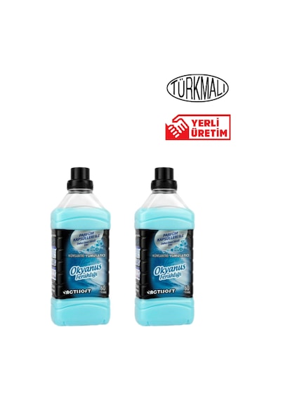 Actisoft Yumuşatıcı Okyanus Ferahlığı 2 X 1500 Ml 2'li Set