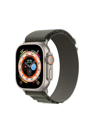 Zore Watch 7 41mm Uyumlu Krd-74 Hasır Kordon-yeşil