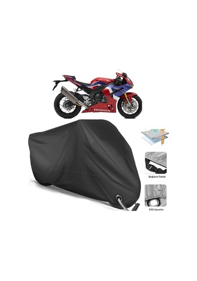 Honda Cbr 1000 Rr-R Fireblade Sp Motor Branda(Kilit Uyumlu-Siyah (457268202)
