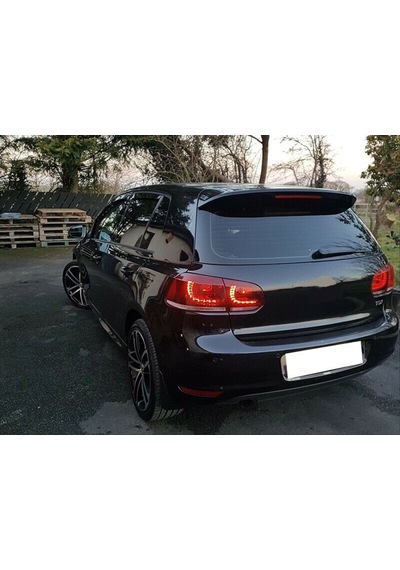 Autogp Vw Golf 6 Bagaj Üstü Spoiler Pianoblack Cmvwgo6spo