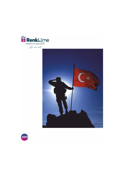 Folyo Sticker Kesim Önce Vatan Siyah