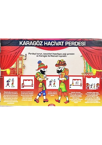 Karagöz Hacivat Karkterleri Gölge Oyunu