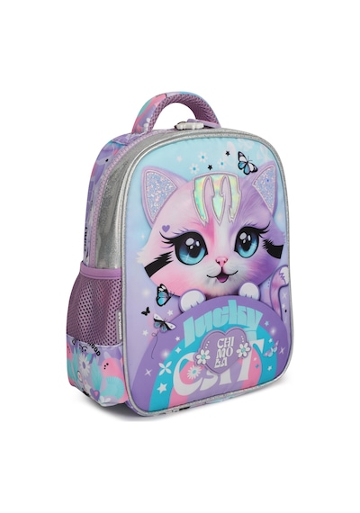 Chımola Cute Cat Sırt Çantası 12" Çok Renkli