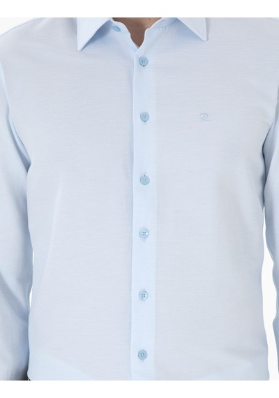 Pierre Cardin Erkek Açık Mavi Gömlek Desenli 50303375-vr003 Açik Mavi