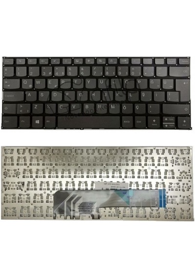 Lenovo Uyumlu Flex 14Iwl 81Sq Notebook Klavye - Tuş Takımı / Siyah - Tr