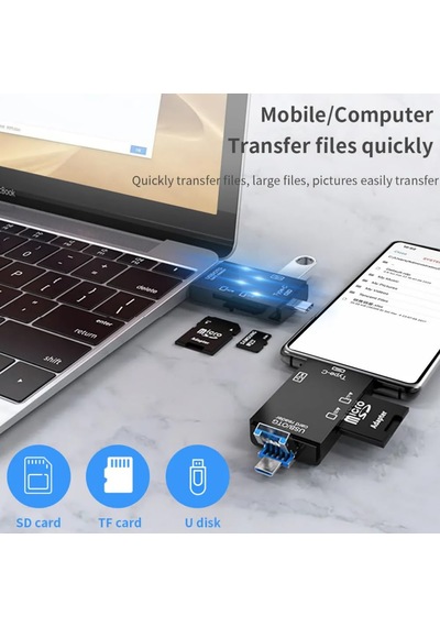 6ın1 Çoklu Dönüştürücü Adaptör
