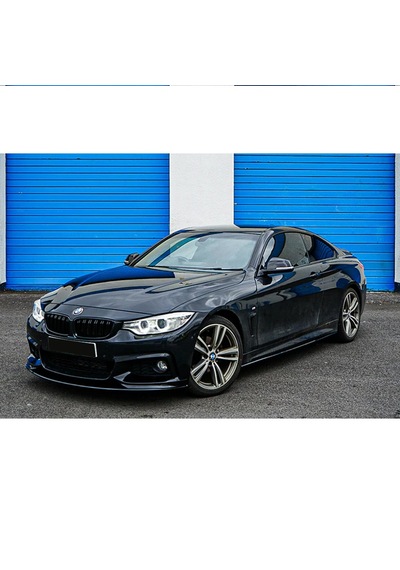 Bmw F36 4 Serisi M Technic Ön Lip Plastik Parlak Siyah Karlık-ön-ek-bodykit 2014 Ve Üzeri