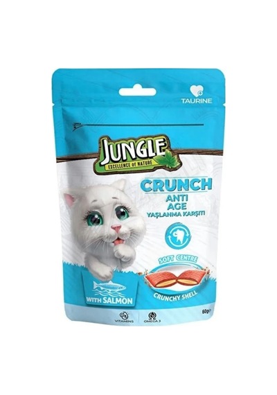 Jungle Crunch Kedi Ödül Yaşlanma Karşıtı