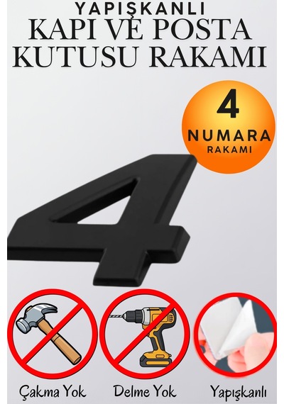 Mat Siyah Yapışkanlı 5 Cm Kapı Numarası 4 Küçük Boy 50 Mm Kapı No Rakam Sayı Daire, Posta Kutusu, Otel Oda No, Asansör, Kat Planı, Araç Model Ve Apartman İçi İçin Kendinden Yapışkanlı Krom Numaratör 4 4 Mat Siyah Yapışkanlı 5 Cm Kapı Numarası 4 Küçük Boy 50 Mm Kapı No Rakam Sayı Daire, Posta Kutusu, Otel Oda No, Asansör, Kat Planı, Araç Model Ve Apartman İçi İçin Kendinden Yapışkanlı Krom Numaratör 4 4