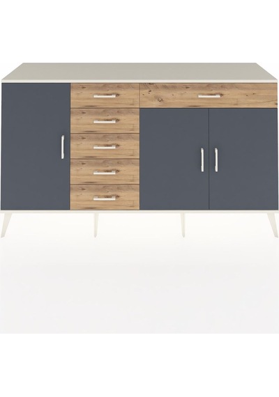 Hyperion Konsol 3 Raflı 6 Çekmeceli 3 Kapaklı 176x44x99 Aytaşı-an Aytaşı-antrasit/çam Hyperion Konsol 3 Raflı 6 Çekmeceli 3 Kapaklı 176x44x99 Aytaşı-an Aytaşı-antrasit/çam