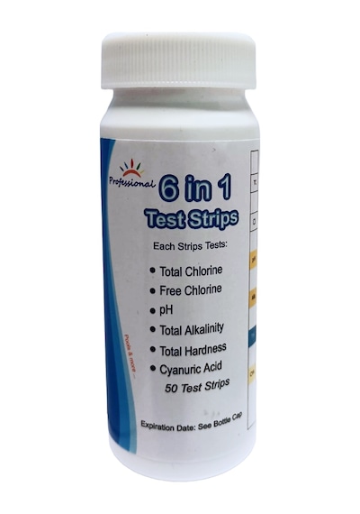 Powertest Strıpes 6in1 Ph,t-s Klor,sert.,alk.cyna