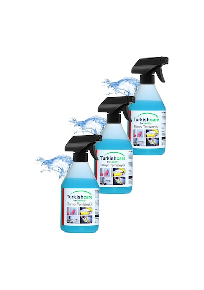 Banyo Ve Kireç Sökücü Temizleyici Sprey 500 Ml. Üçlü Set Diğer