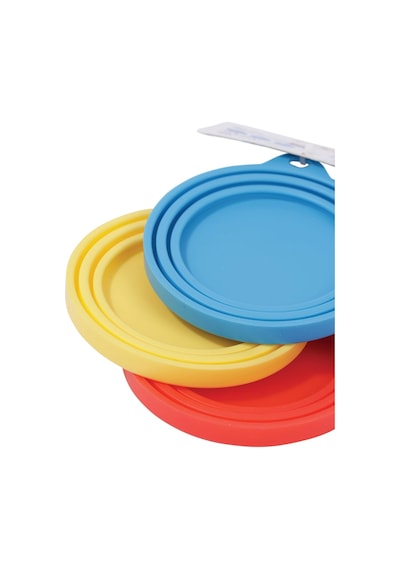 Fresh Cover Plastik Konserve Kapağı Kırmızı Beyaz - Çok Renkli