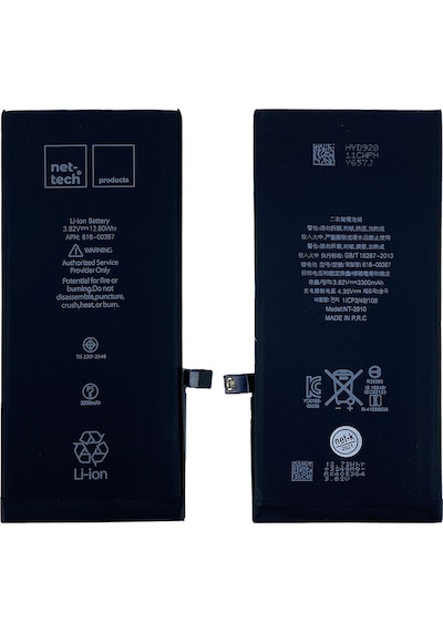 Teknonet Apple Uyumlu iPhone 8 Plus  3400 Mah Batarya