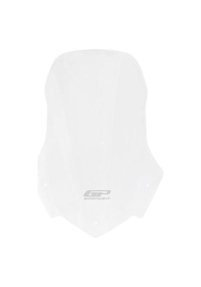 GP Kompozit SYM Wolf 2012-2016 Uyumlu 3 Delikli Ön Cam Şeffaf 49 cm