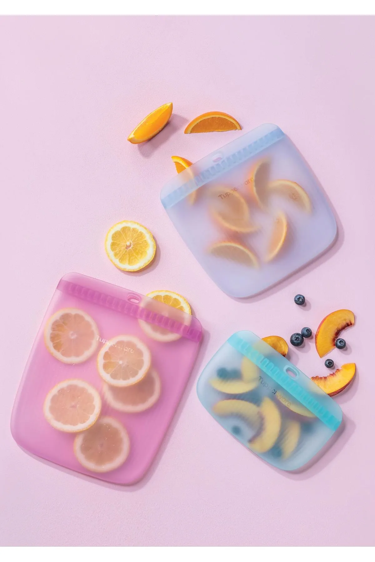 Tupperware İnce Silikon Gıda Saklama Çantası 3 Lü Set Pratik, Sağlıklı Ve Çok Amaçlı Saklama Diğer