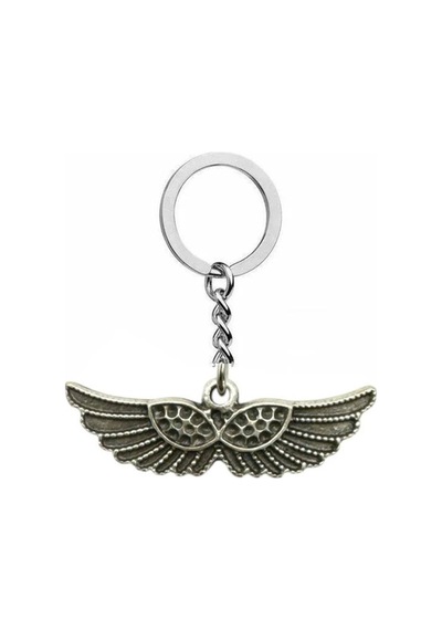 Melek Kanadı Figürlü Unisex Metal Anahtarlık Koruma, Özgürlük Ve Manevi Enerjinin Simgesi