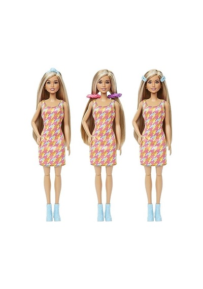 Muhteşem Kuaför Oyun Seti Renk Değiştiren Saç Özellikli Barbie Muhteşem Kuaför Oyun Seti Hkv00