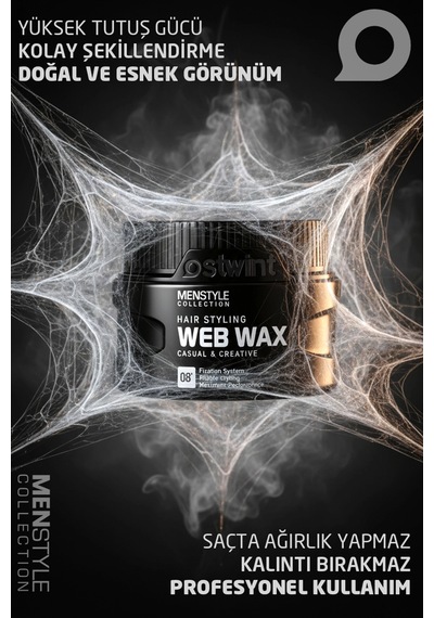 Saç Şekillendirici Wet Wax No:8 150 Ml