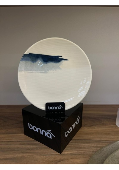 6 Lı 21 Cm Düz Tabak / Pasta Tabağı / Tatlı Tabağı / Servis Tabağı Blue Wave Gourmet Bonna Diğer