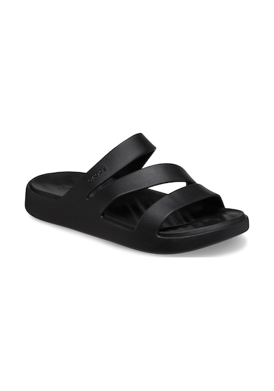 Crocs Getaway Strappy Kadın Terlik Siyah