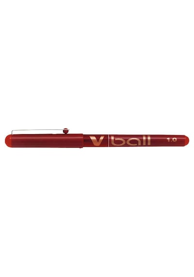 Pilot V Ball 1.0 Kırmızı İğne Uçlu Pilot  Kalem