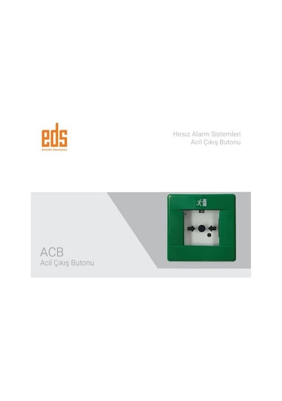 Eds Acb Acil Çıkış Butonu