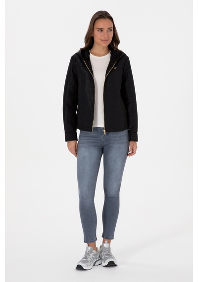 U.s. Polo Assn. Kadın Siyah Mont 50308624-vr046 Siyah