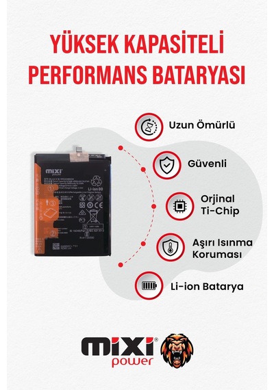 Huawei P Smart 2021 / Y6 P / 9a Uyumlu Tam Kapasite Batarya Tr Garantili