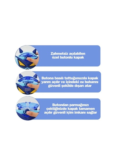 Cocosmile 630ml Silikon Robot Tema Kılıflı Pipetli Askılı Tritan Çocuk Matarası Beyaz Diğer