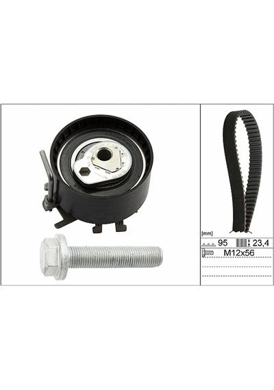 Ina 530019510 Clio 2-3-4 Kangoo Modus 1.2 16v D4f Eksantrik Gergi Seti