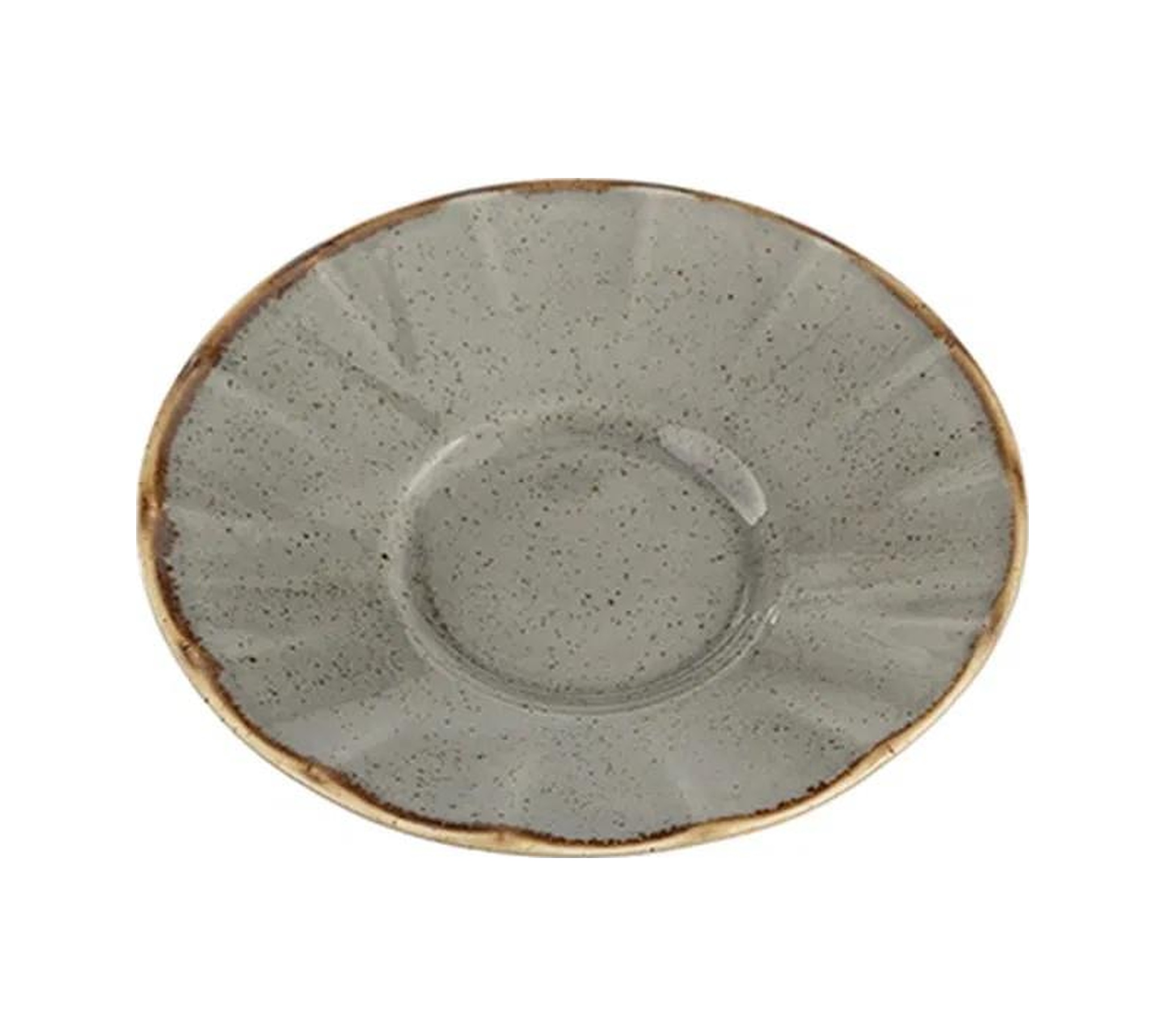 Porland Seasons Koyu Gri Ergonomik Çay Tabağı 11 Cm 04alm003036