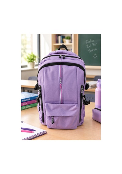 Newbag Sırt Okul Spor Çantası Lila