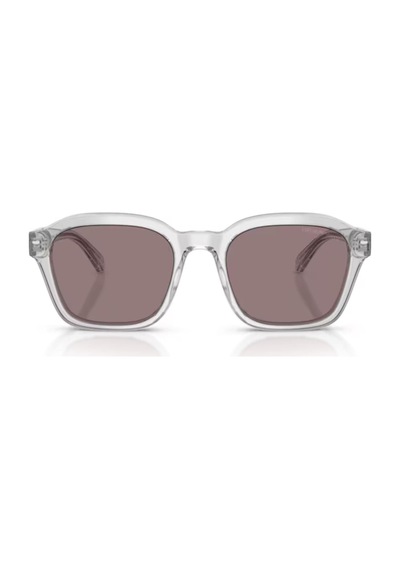 Emporio Armani EA 4245U 62507N 54 Unisex Kare Şeffaf Kemik Güneş Gözlüğü